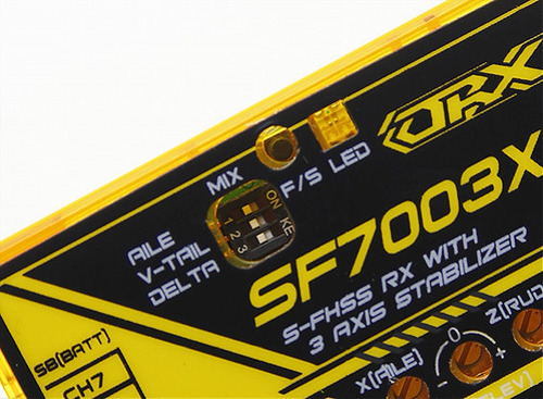 Receptor Orange Sf7003xs Para Futaba Fhss 7 C/estabilizador
