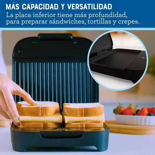 Kit Cafetera Oster Bvstdcdr5b + Sandwichera Ckstsm400 Negra