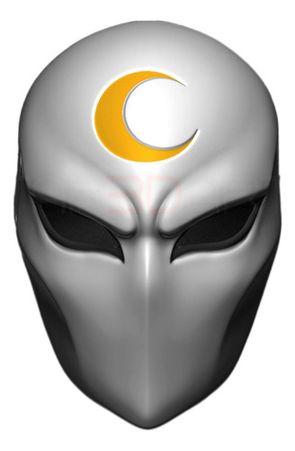 Máscara De Cimitarra Modelo Moon Knight De Cos