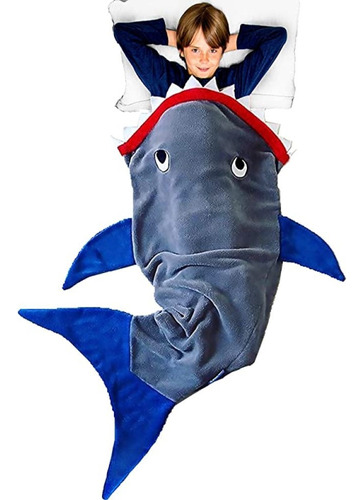 Pijama Infantil Tiburón, Algodón Suave Y Confortable