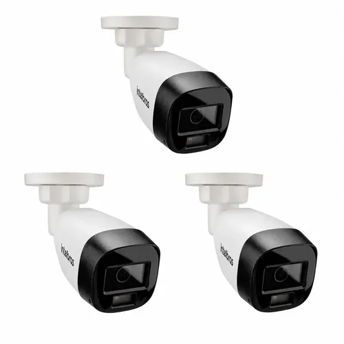 Kit 3 Câmeras Vhd 1120b Fullcolor Da Intelbras Screen Vision