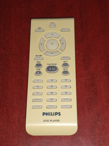 Control Para Dvd Philips Original (Usado)