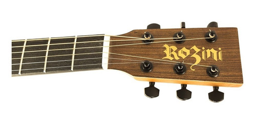 Imagem 4 de 6 de Violão Rozini Rx315 Edge Presença Brasil Folk Fosco