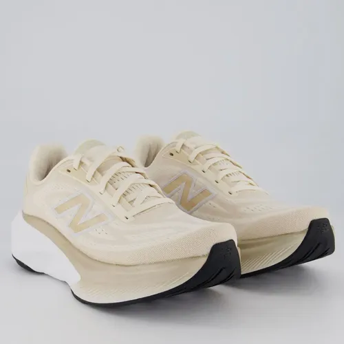 Tênis New Balance Fresh Foam X More V6 Feminino Bege