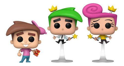 Funko Pop Padrinos Magicos Timmy Cosmo Wanda Summer Conventi