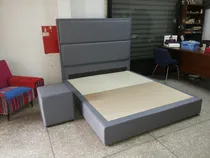 Comprar Cama Boxspring Y Copete Queen Size