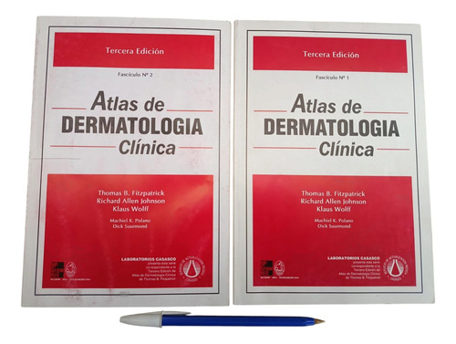 Atlas De Dermatología Clínica Números 1 Y 2 Fitzpatrick Wolf (Usado)