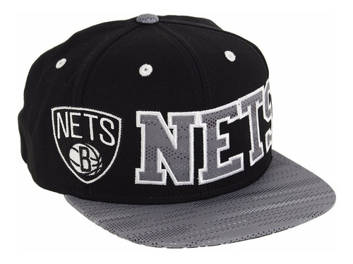 Boné adidas Nba Flat Brooklyn Nets Nyc Aba Reta Basquete