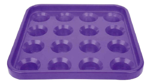 Bandeja Para Bolas De Billar Accesorios Para Mesa Púrpura