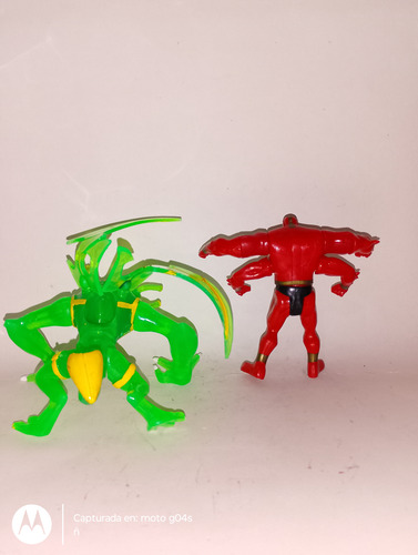 Figura Bootleg Mexicano Ben 10 Bestia Insectoide Y 4 Brazos (Usado)