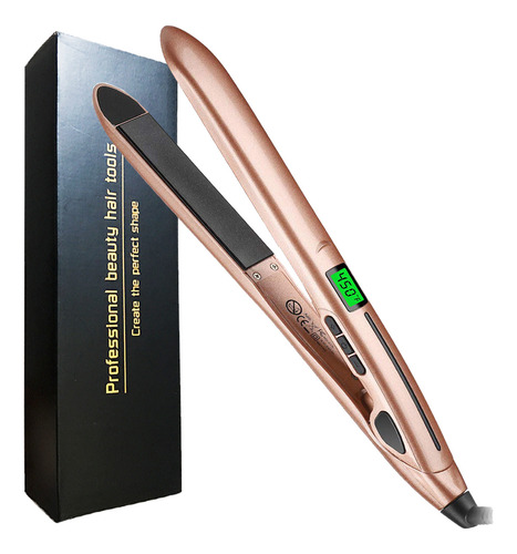 Plancha De Cabello Y Rizador De Pelo Digital Flat Iron 2en1