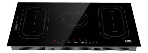 Cooktop De Indução 5 Bocas Eos 90cm 9500w Preto Eci05epf