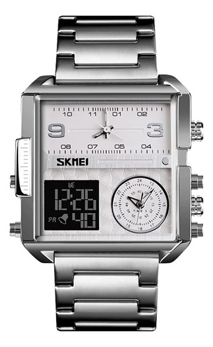 Skmei Watches For Men, Square Men's Wrist Watches, Led