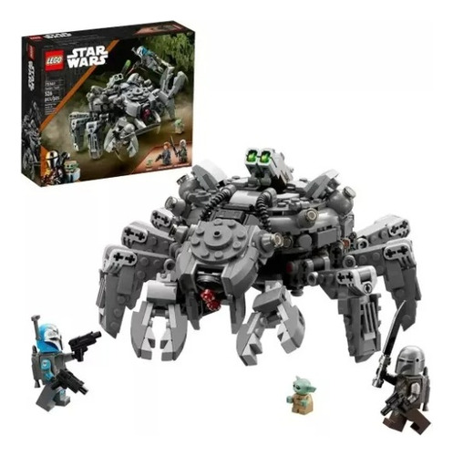 Lego Star Wars Spider Tank, tanque araña, 526 piezas, 75361