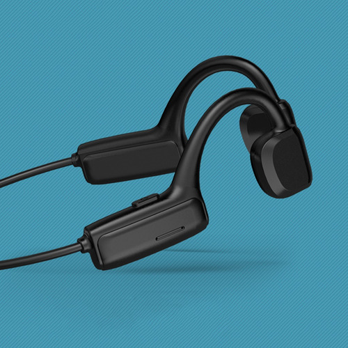 Imagen 9 de 11 de Auriculares De Conducción Ósea Bluetooth 5,1 Con