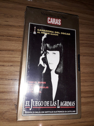 Pelicula Juego De Las Lagrimas Vhs Nuevo Ingles Subs Español