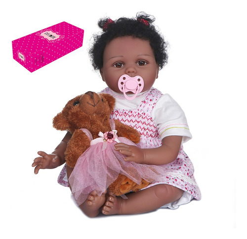 Imagen 1 de 7 de Decdeal Reborn - Muñeca Para Bebé (55cm, Tacto Suave)