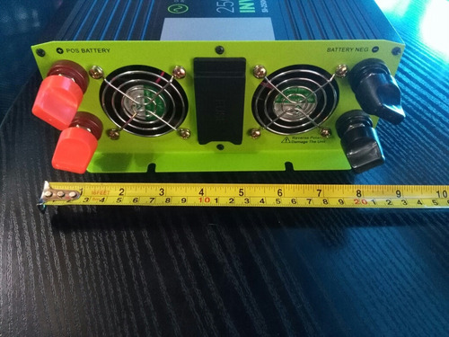Imagen 3 de 9 de Inversor Conversor Senoidal 2500w 12v A 220v Siltron C/usb