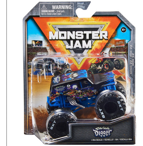 Auto Monster Jam 1:64 Son Uva Digger Camioneta Spinmaster