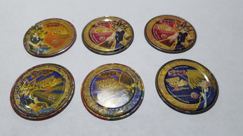 Tazos Yu-gi-oh! X Años, Metalix, Silver, Crystal Y Chokas (Usado)