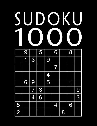 Sudoku Para Adultos: 1000 Sudokus De Nivel Facil A Muy Dific