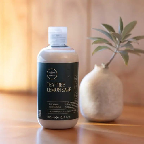 Champú Engrosador Árbol De Té, Limón, Salvia, 300 Ml