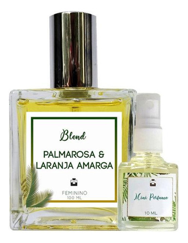 Perfume Palmarosa & Laranja Amarga 100ml Feminino