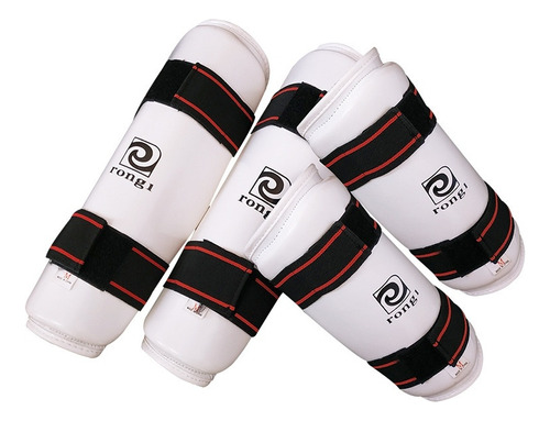 Rodilleras De Boxeo Taekwondo + Protectores De Piernas.