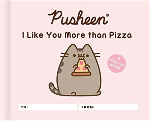 Libro Pusheen Cat I Like You More Than Pizza: A Fill-in Book