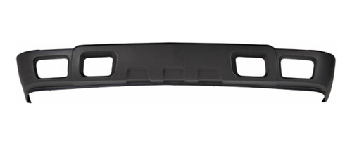 Moldura Defensa Spoiler Silverado 2003 2004 2005 2006 Negro 