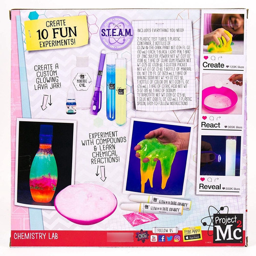 Project Mc2 Kit De Ciencia Stem De Laboratorio Químico, Kits