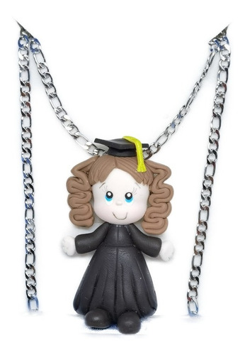 Collar De Niña Graduacion Acero Inoxidable+estuche Bt7