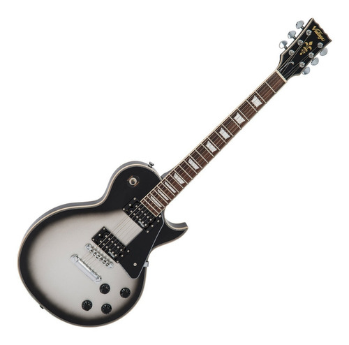 Guitarra Vintage V100 Les Paul Reissued Series Silverburst