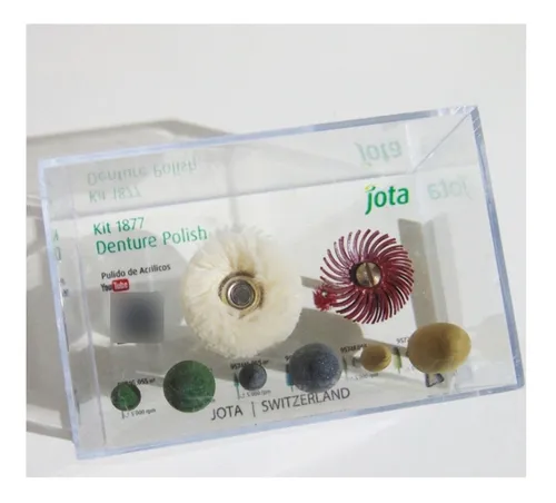 Kit Pulido Acrilico Jota 1877 Odontologia Mecanica Dental