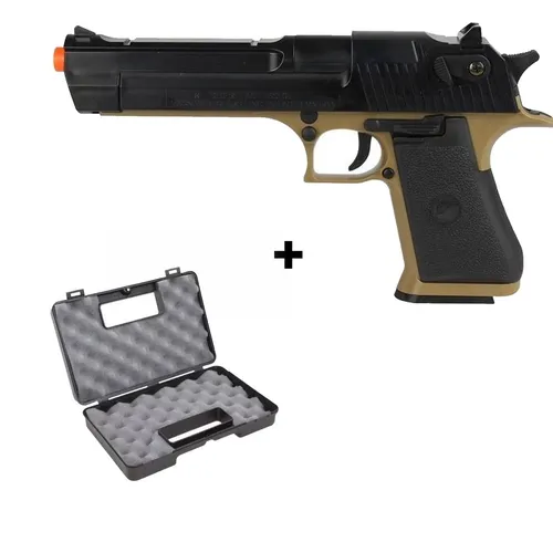 Pistola Airsoft Cybergun Desert Eagle .50ae - Tan - Spring Pistola Airsoft Cybergun Desert Eagle .50ae - Tan - Spring