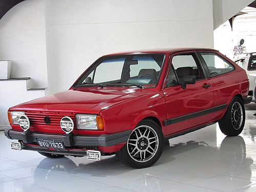 Gol 1.8 Gt 8v Álcool 2p Manual 1986 Vermelho