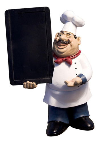 Figura De Chef, Adorno De Chef De Cocina, Escultura De Chef