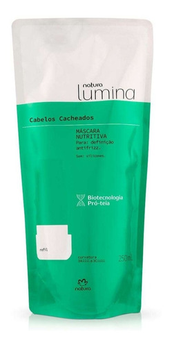 Natura Lumina Refil Mascara Cabelo Cacheado 250ml