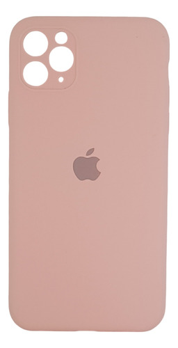 Estuche Protector Silicone Case Para iPhone 11 Promax Rosado