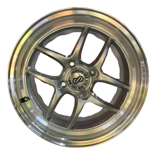Jogo De Roda Alloy Super Leve Aro 15 Arrancada Drag Race