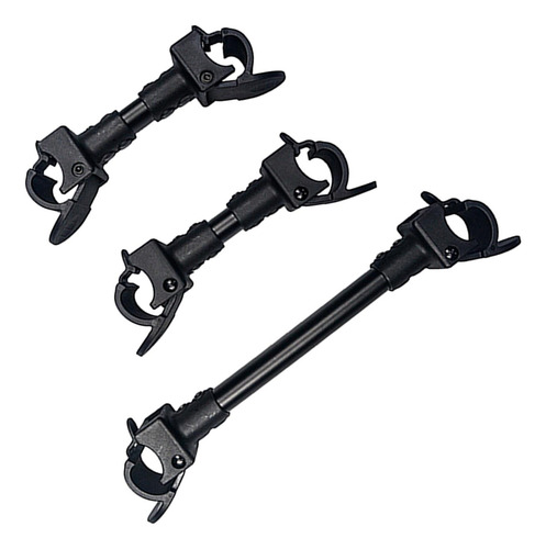 3 Uds Conector De Cochecito Negro Doble Seguridad Para