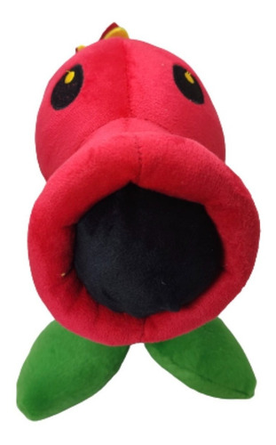 Imagen 4 de 4 de Peluche Plants Vs Zombies Lanzaguisantes Rojo Envio Gratis