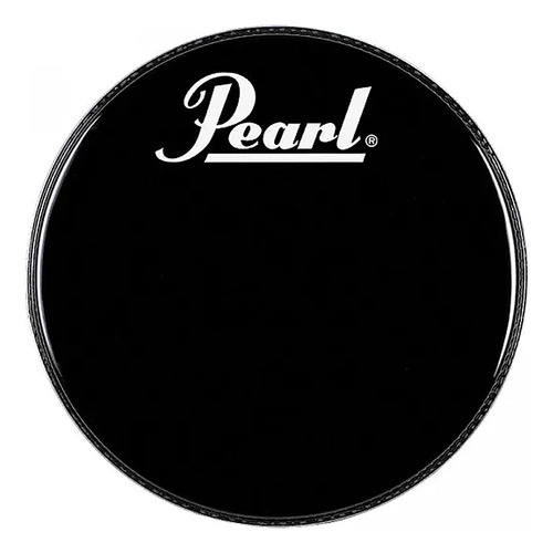 Parche Resonante Para Bombo De 22 Eb-22bdpl Pearl Color Negro