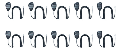 Alto-falante De Microfone 10x Hm-133 Microfone De Ombro Port