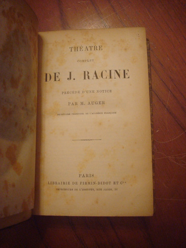 Racine Theatre - Par Auger