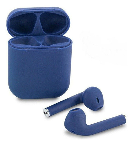 Auriculares Bluetooth Inalambricos In Pods I12 Color Azul