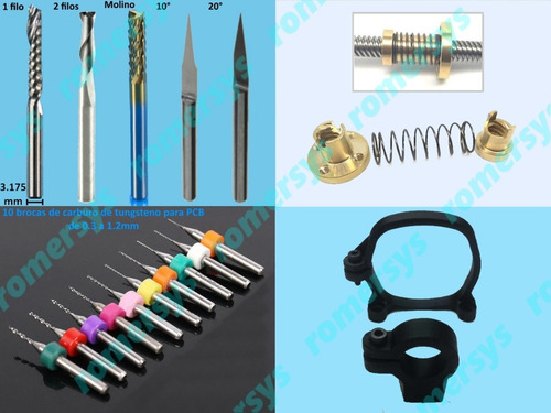 Imagen 4 de 7 de Kit Cnc 30cm Efectivos+láser. Mejor Que Profe Garcia Arduino