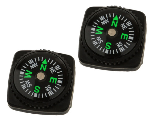 2pcs Mini Holster Compass Para Watch Band Paracord Bracelet