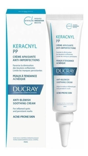 Keracnyl Pp Crema Calmante Anti Imperfecciones Ducray 30 Ml 