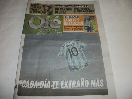 Maradona Su Cumpleaños N* 61 - Deportivos De Coleccion (Usado)